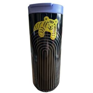 Starbucks 2022 Year of the Tiger Reusable Water Coffee Tea Drink Bottle Mug Cute